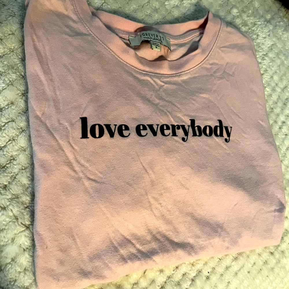 Forever 21 Love Everybody Tee